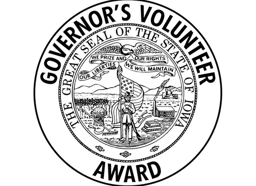 Governor's Volunteer Award seal