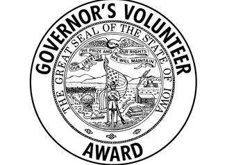 Governor's Volunteer Award seal