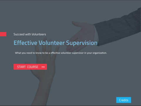 Supervision of Volunteers module cover