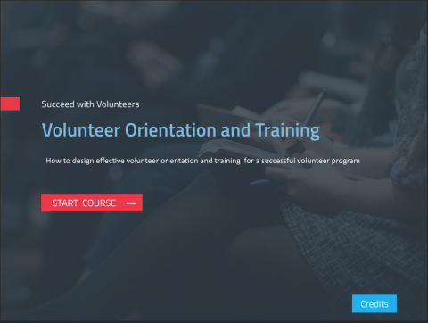 Volunteer Orientation and Training module cover